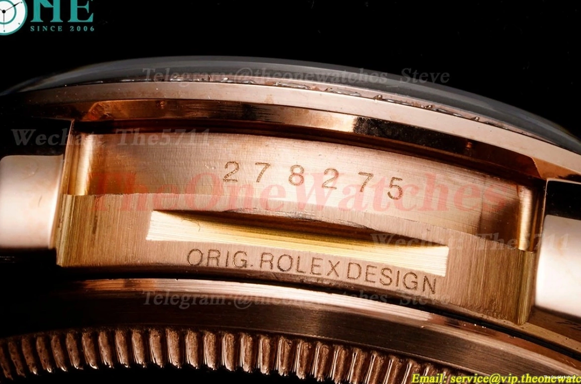 Dia RG JDF Datejust A2824 31mm White Flower RG Dial 0401